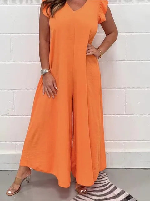 Sabrina - Combinaison à jambes larges
