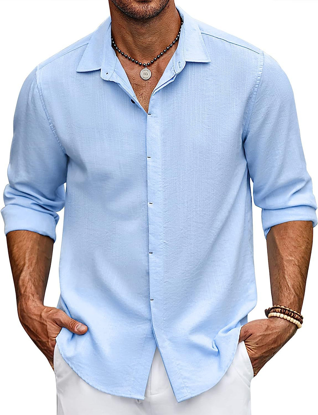 Chemise élégante et décontractée pour hommes, pour toutes les occasions