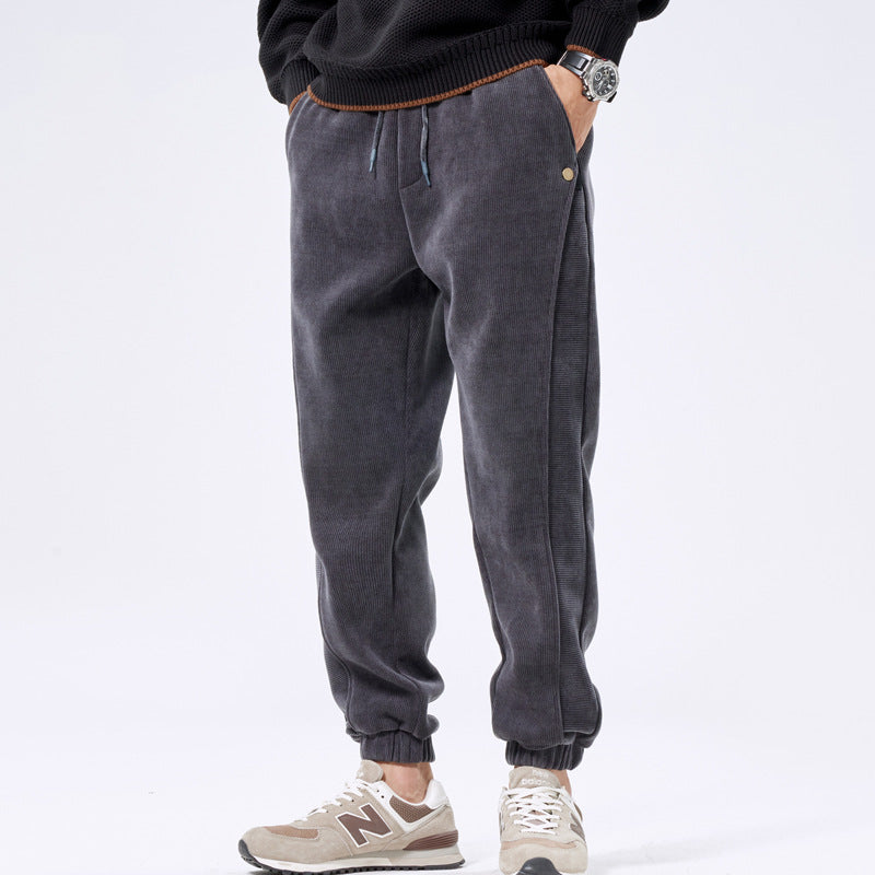 Pantalon de jogging en velours côtelé - Leandro