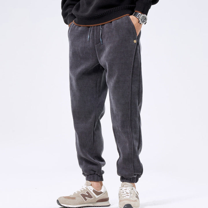 Pantalon de jogging en velours côtelé - Leandro