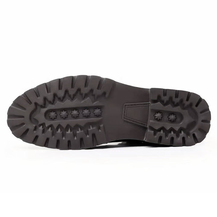 Bottes en cuir pour hommes avec semelles antidérapantes - Jason