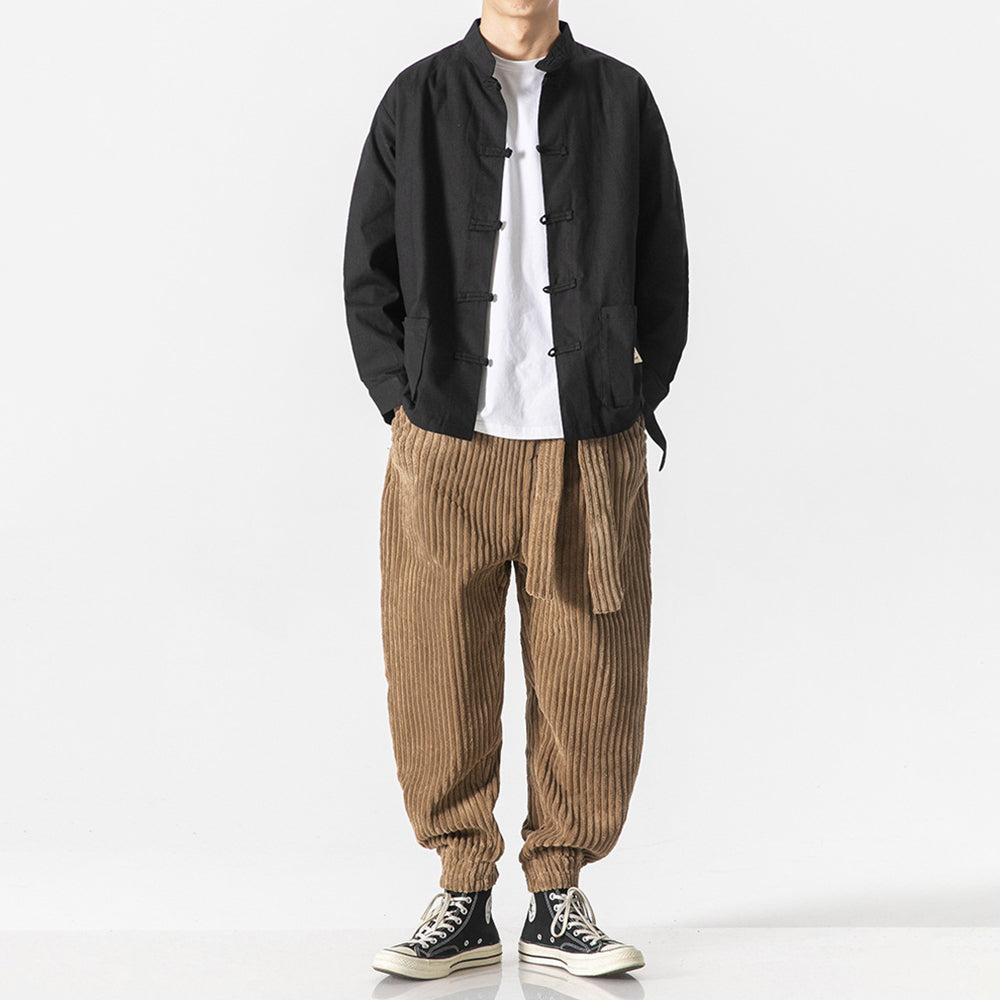 Pantalon polyvalent en velours côtelé - Ruud