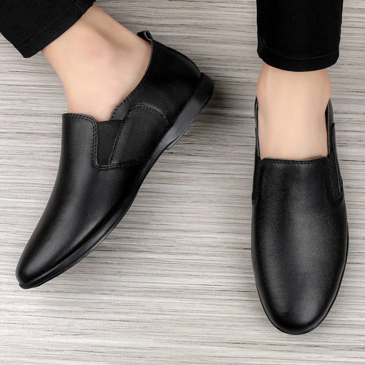 Mocassins en cuir synthétique pour hommes - Julián