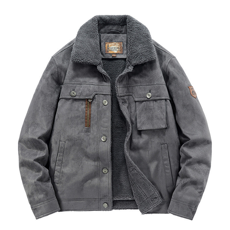 Veste camionneur pour homme avec doublure sherpa - Tavian