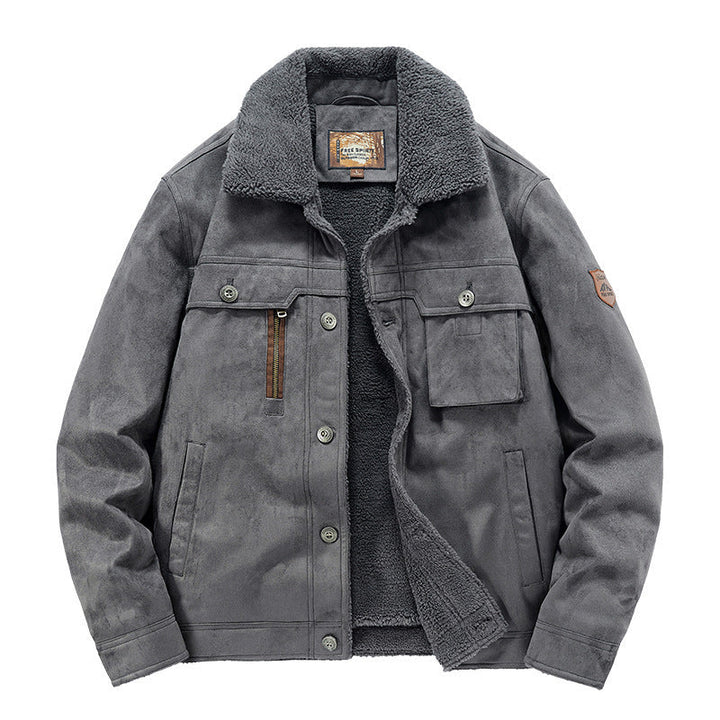 Veste camionneur pour homme avec doublure sherpa - Tavian