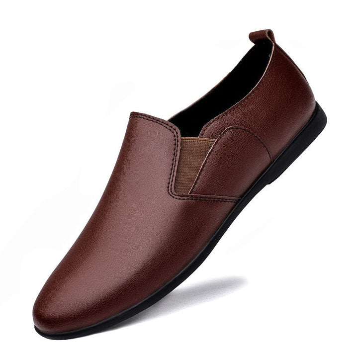 Mocassins en cuir synthétique pour hommes - Julián