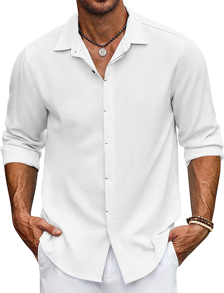 Chemise élégante et décontractée pour hommes, pour toutes les occasions