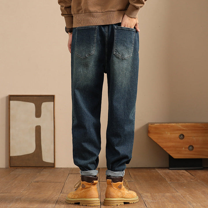 Pantalon large en denim pour homme - Adrien
