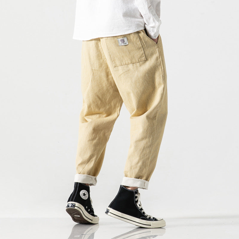 Pantalon large en denim pour hommes - Enzo