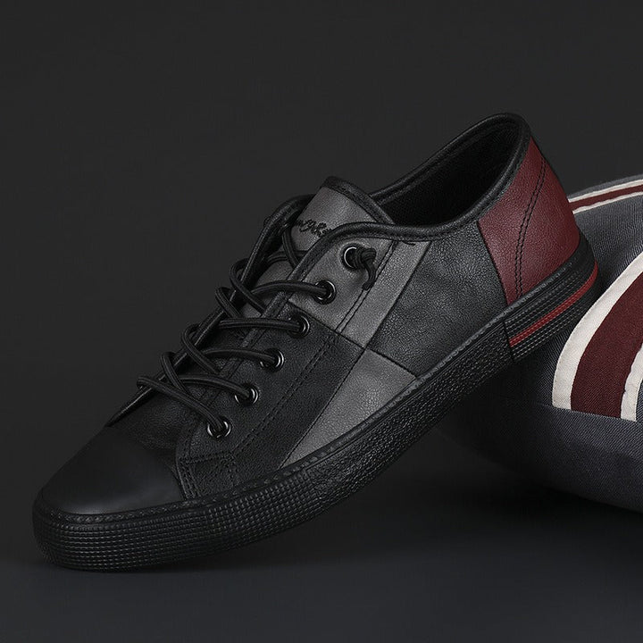 Baskets casual en cuir synthétique pour hommes - Tomás