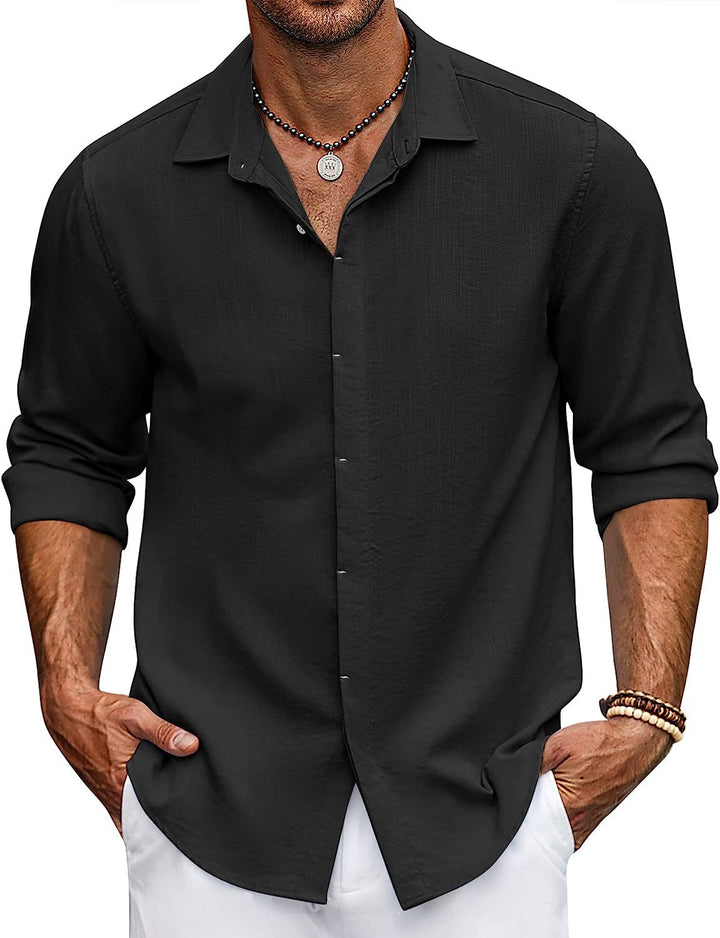 Chemise élégante et décontractée pour hommes, pour toutes les occasions