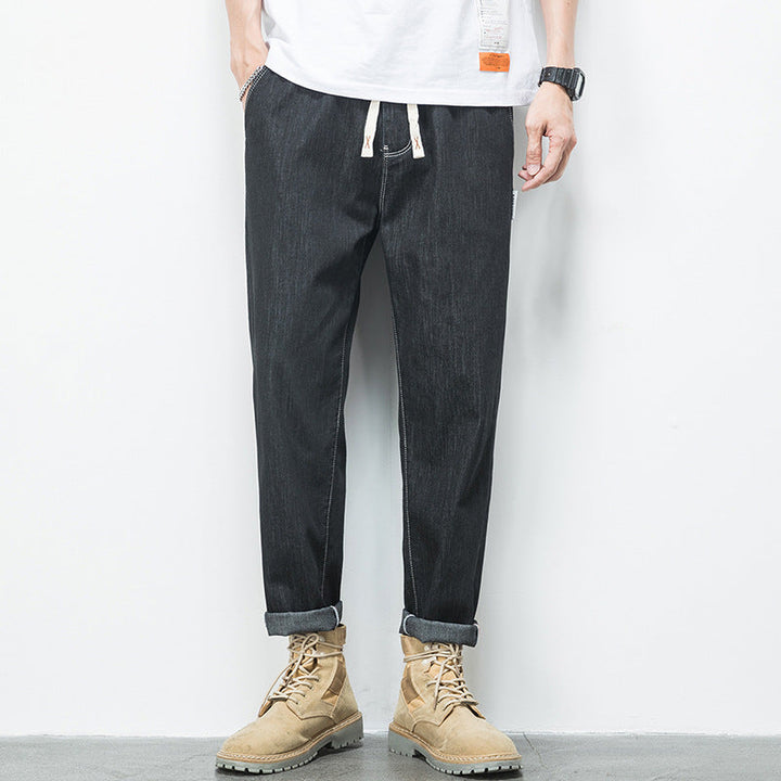 Pantalon droit en denim pour hommes - Leonidas