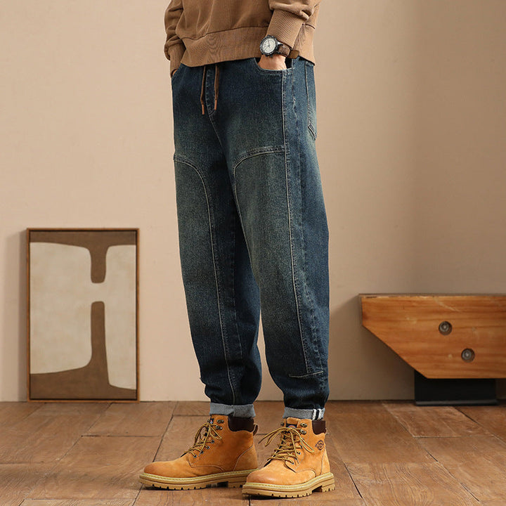 Pantalon large en denim pour homme - Adrien