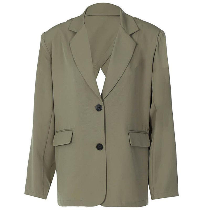 Blazer dos nu pour femmes - Carlotta
