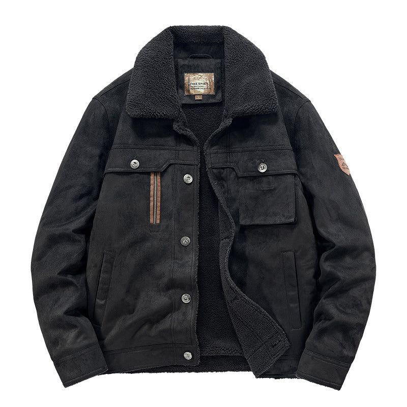 Veste camionneur pour homme avec doublure sherpa - Tavian