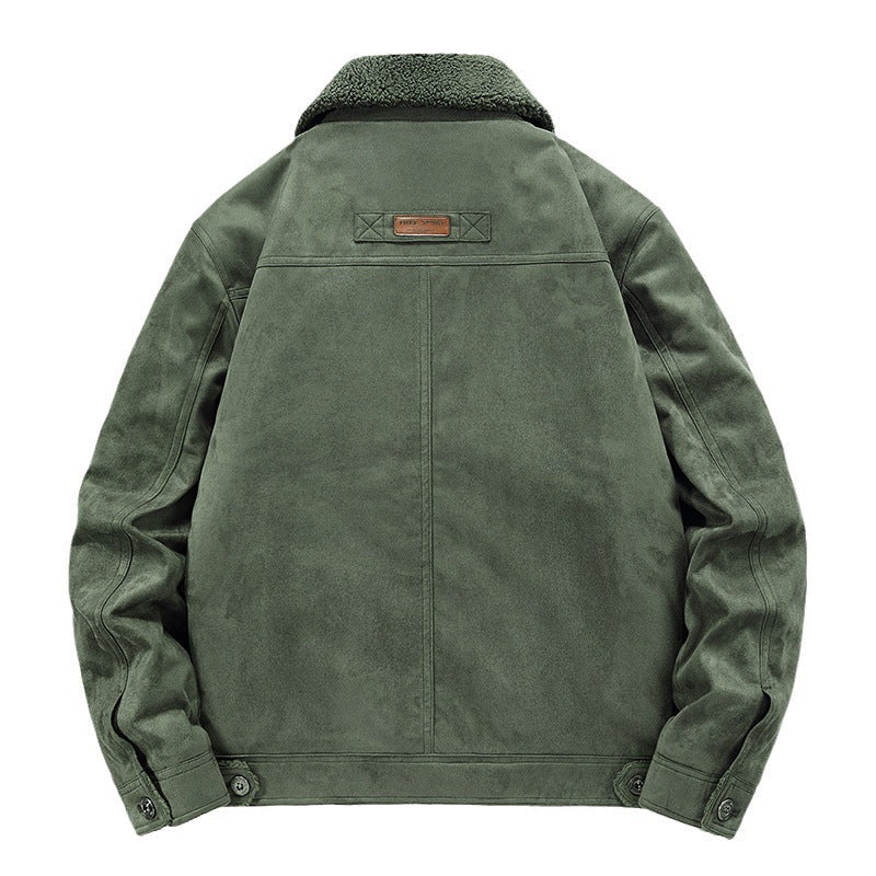 Veste camionneur pour homme avec doublure sherpa - Tavian