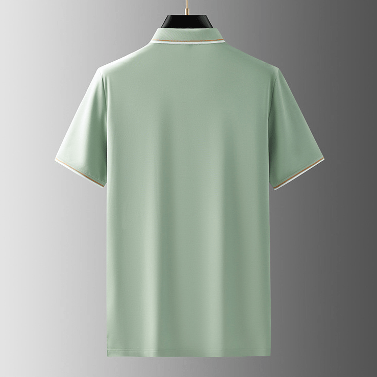 Polo en soie de haute qualité pour hommes