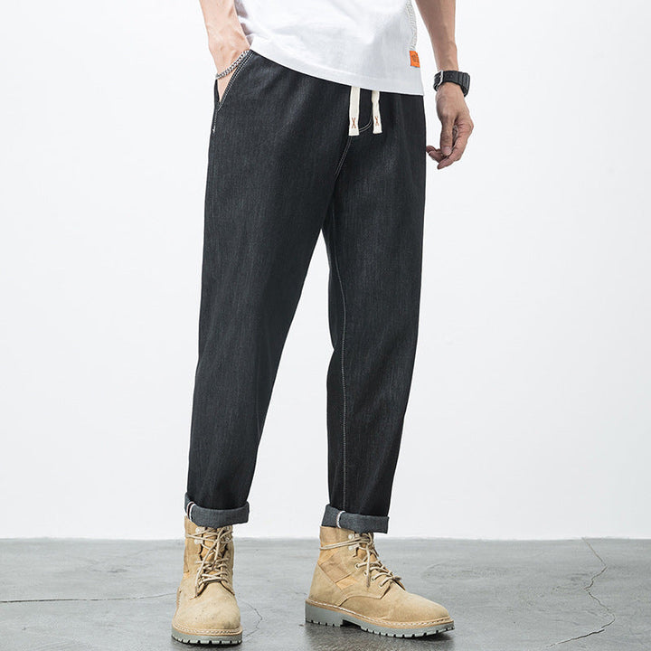 Pantalon droit en denim pour hommes - Leonidas