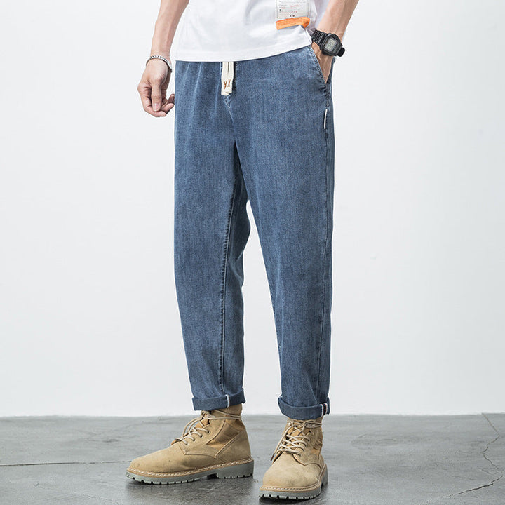 Pantalon droit en denim pour hommes - Leonidas