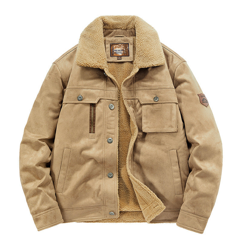 Veste camionneur pour homme avec doublure sherpa - Tavian