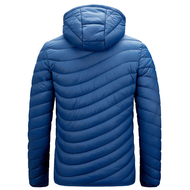 Veste matelassée légère à capuche pour hommes - Sverre