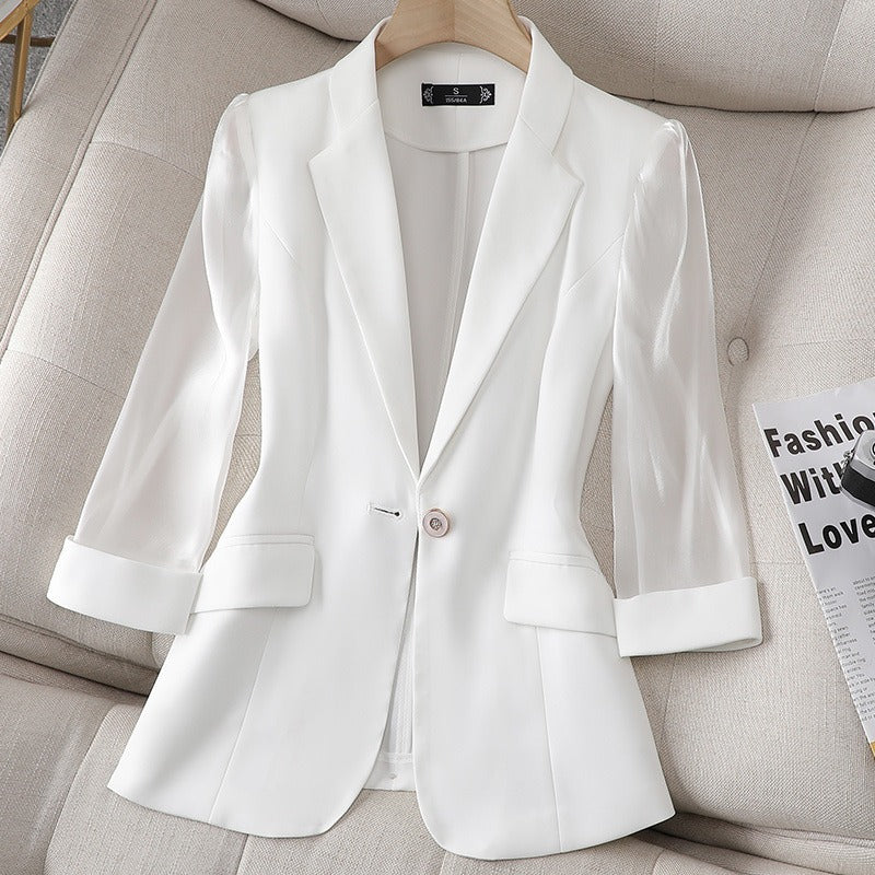 Blazer en cuir végétalien - Olivia