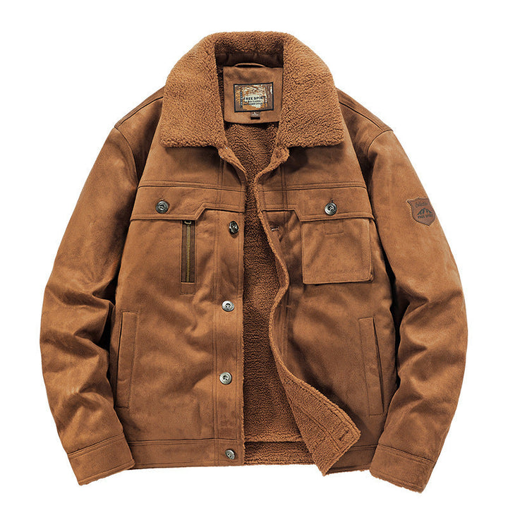 Veste camionneur pour homme avec doublure sherpa - Tavian