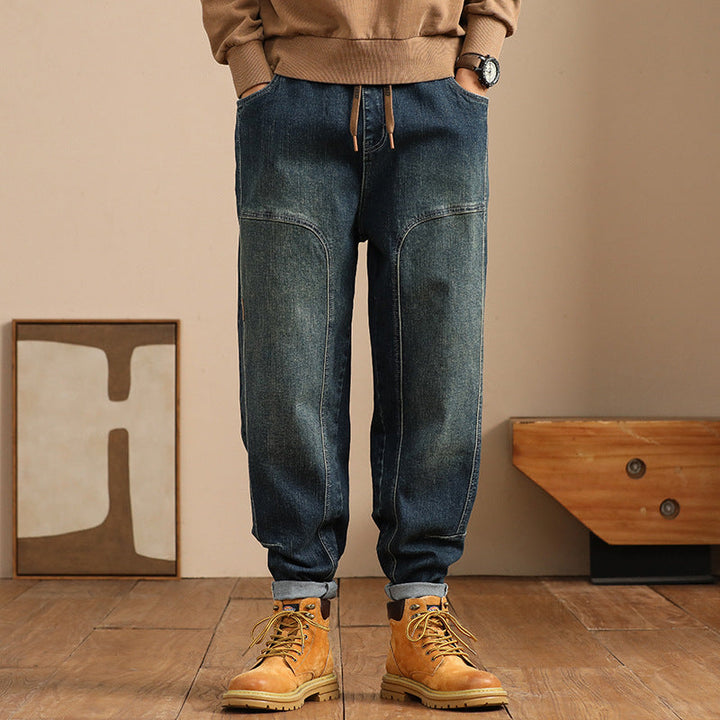 Pantalon large en denim pour homme - Adrien