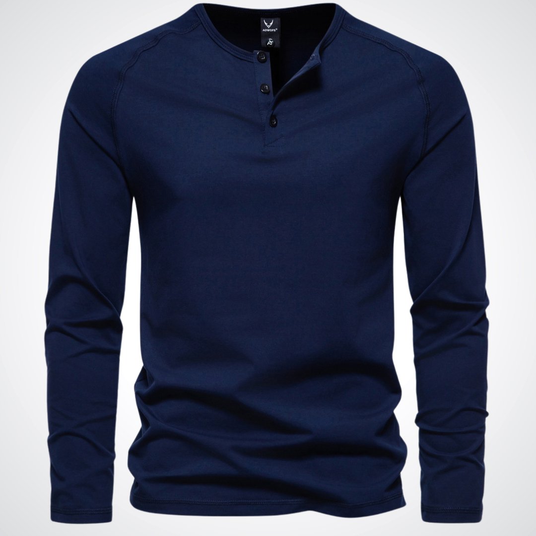 Pull classique à manches longues pour hommes