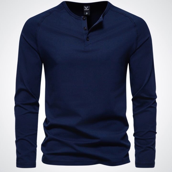 Pull classique à manches longues pour hommes