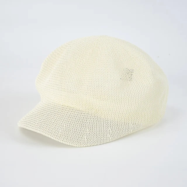 béret octogonal femmes chapeau de soleil