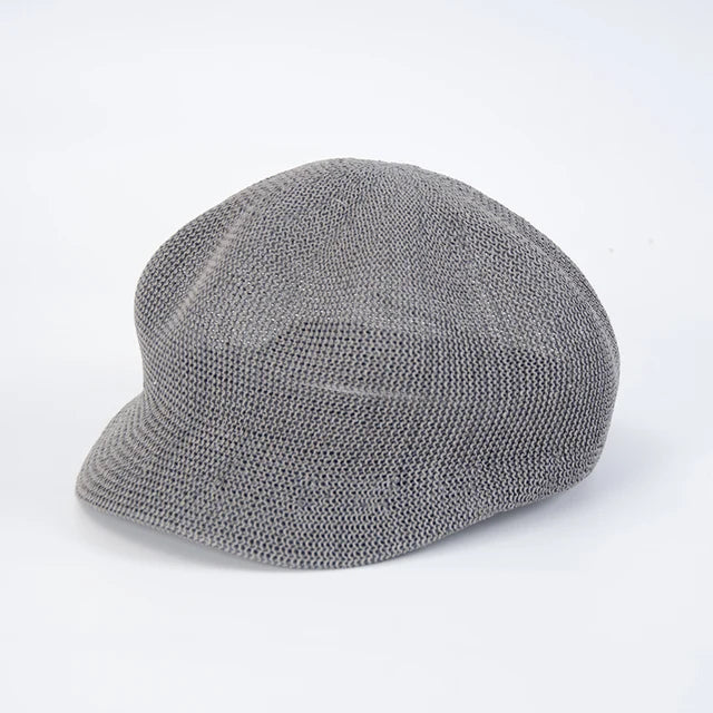 béret octogonal femmes chapeau de soleil