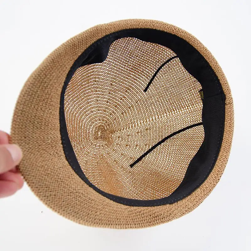 béret octogonal femmes chapeau de soleil