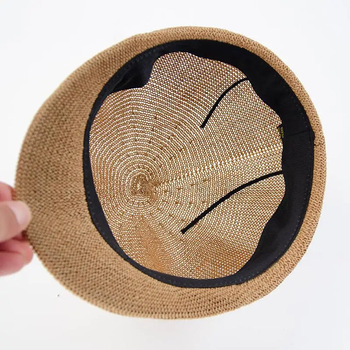 béret octogonal femmes chapeau de soleil