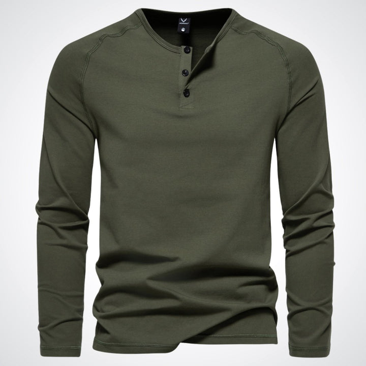 Pull classique à manches longues pour hommes