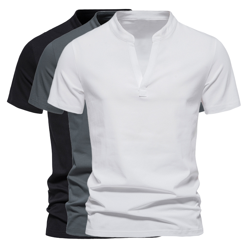 Recon - T-shirt Henley en coton