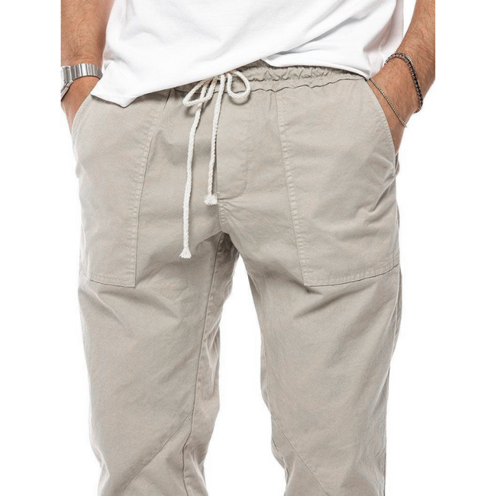 Charleston - Pantalon jogger décontracté en lin