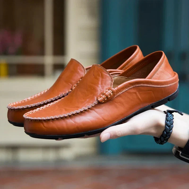 Chaussures à enfiler en cuir végétalien - Mutombo