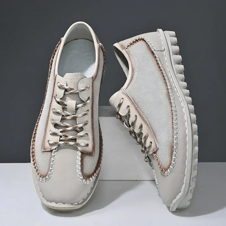 Chaussures en cuir patiné - Robert
