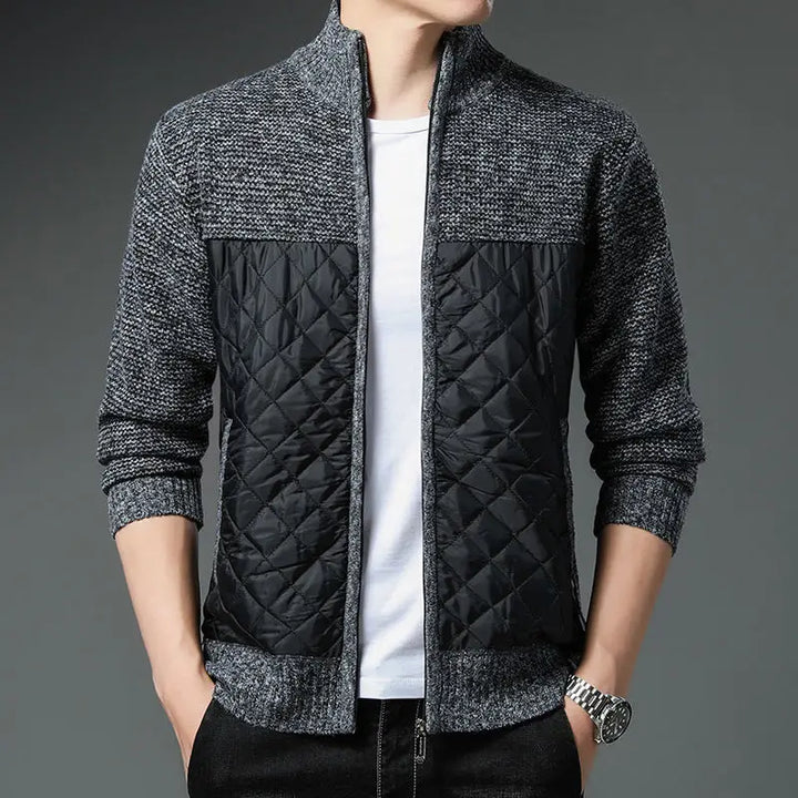 Veste en maille matelassée pour hommes - Foster