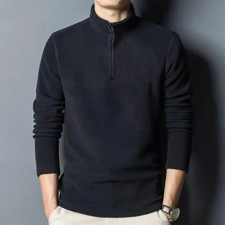 Pull polaire demi-zip pour hommes - Braden