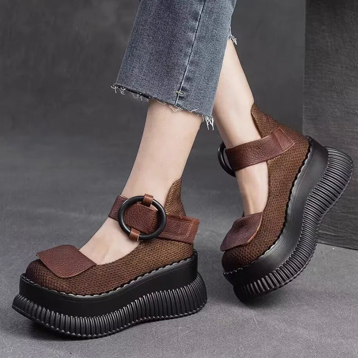 Chaussures à semelles compensées - Rinoa