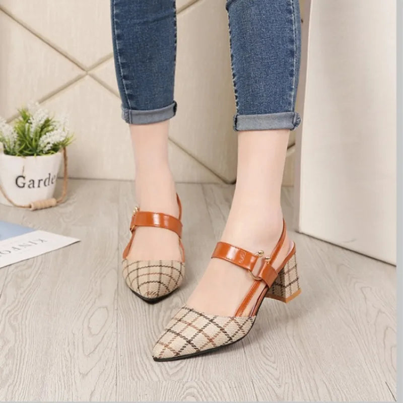 Chaussure à talon moyen - Regina