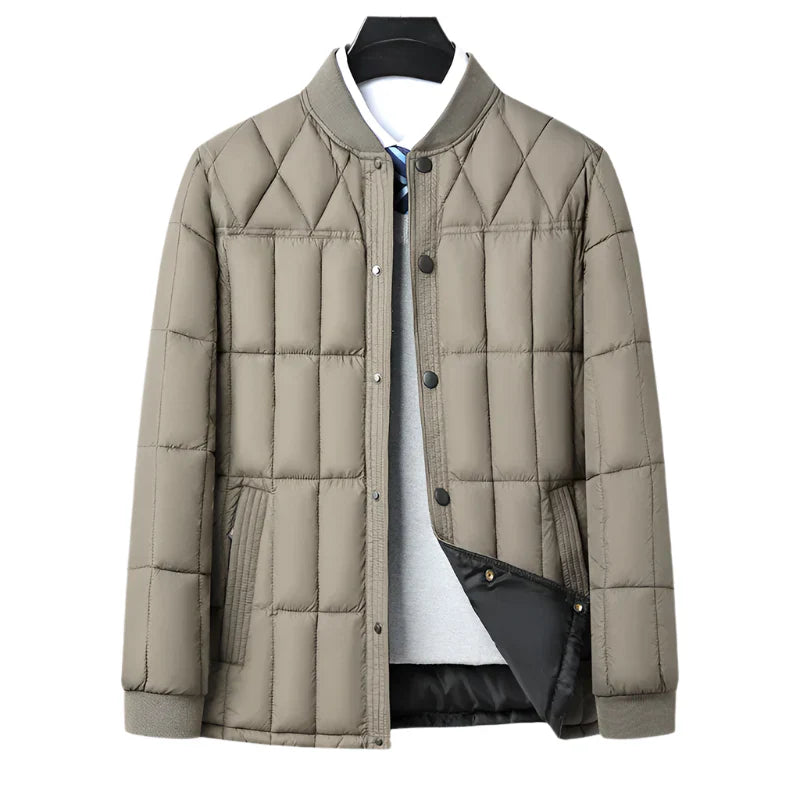 Veste matelassée légère pour hommes en beige - Noud