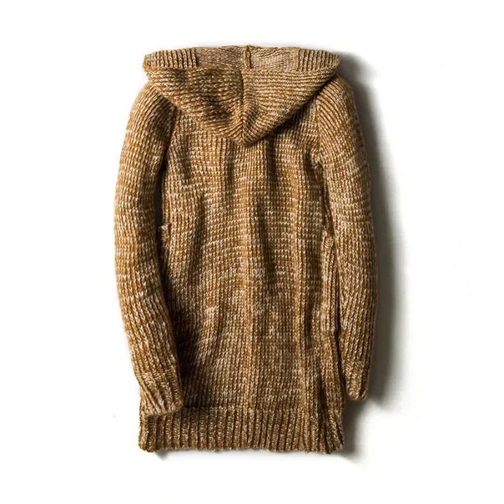Cardigan à capuche en maille épaisse pour hommes - Marlow