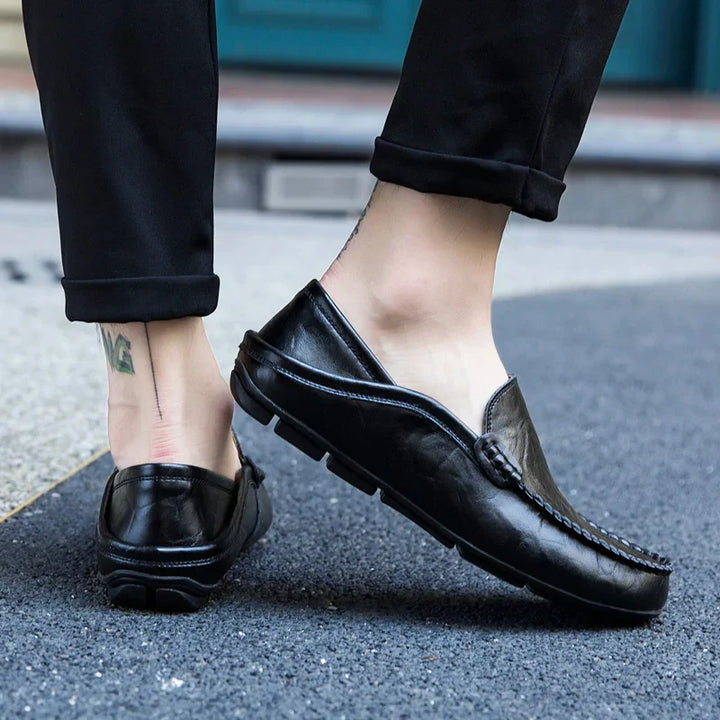 Chaussures à enfiler en cuir végétalien - Mutombo