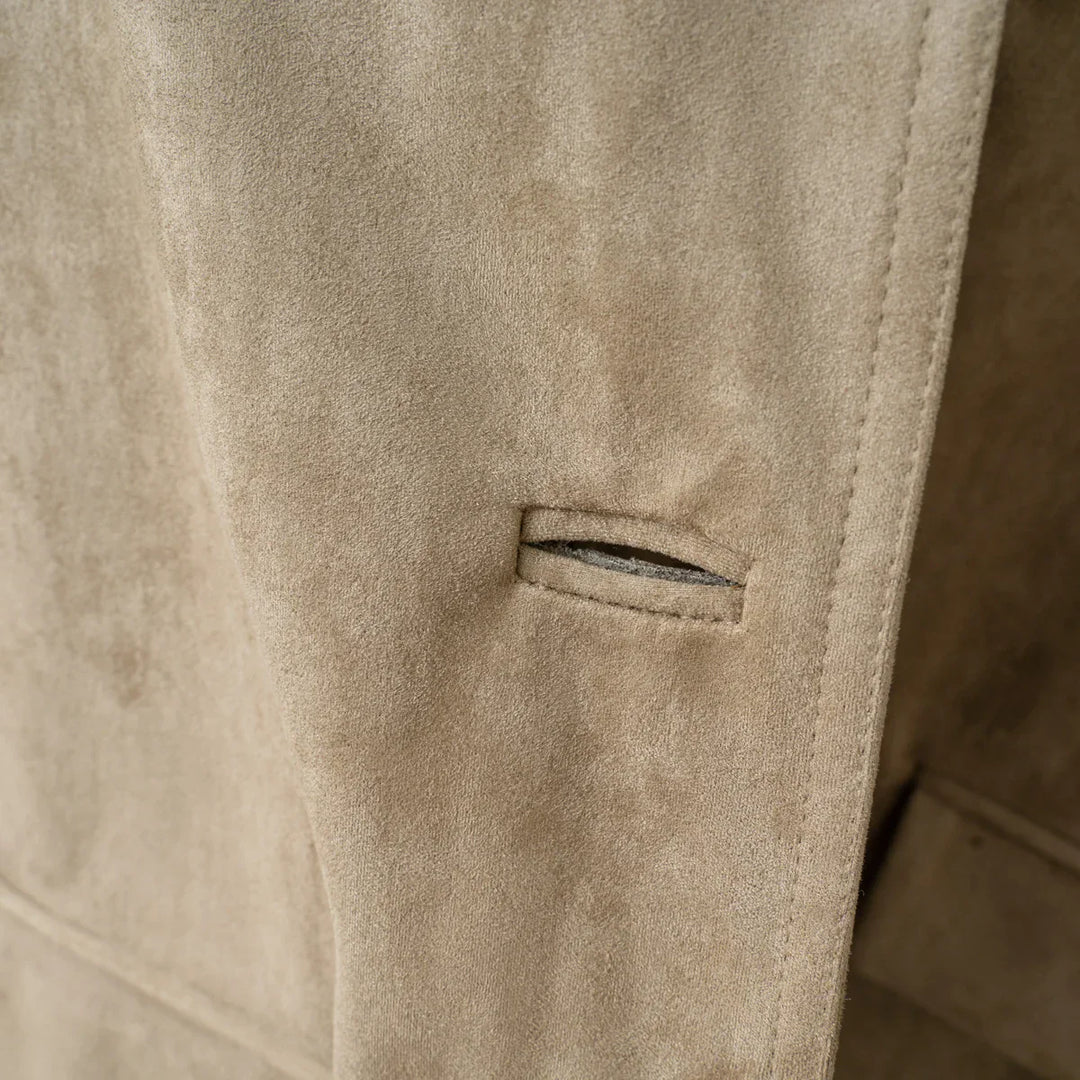 Blazer élégant en daim - Megan