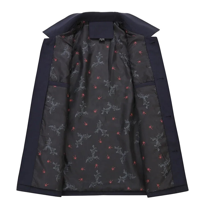 Veste décontractée végane avec poches plaquées et boutons - Samuel