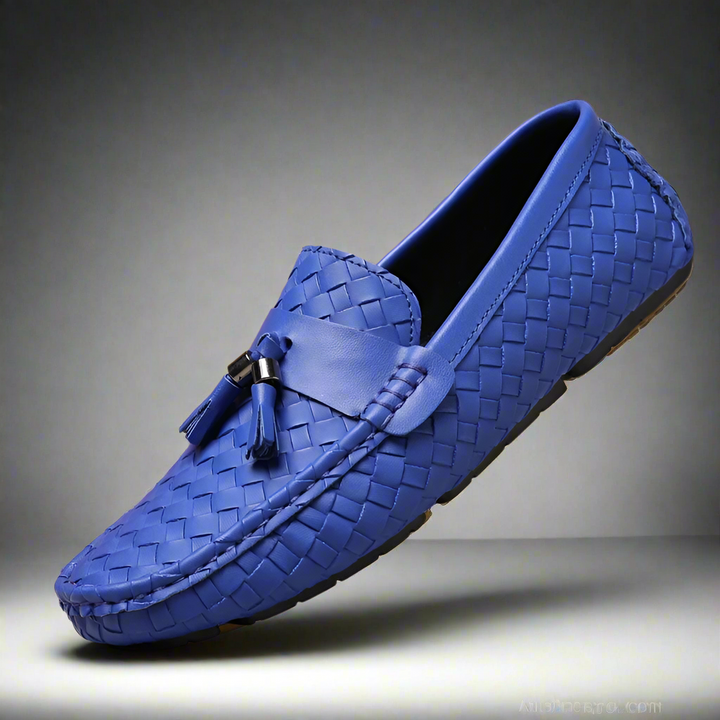 Mocassins en cuir à glands - Davin