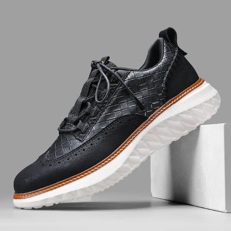 Chaussures en cuir cousu - Efialtes